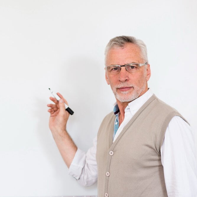 handsome-male-with-marker-looking-camera